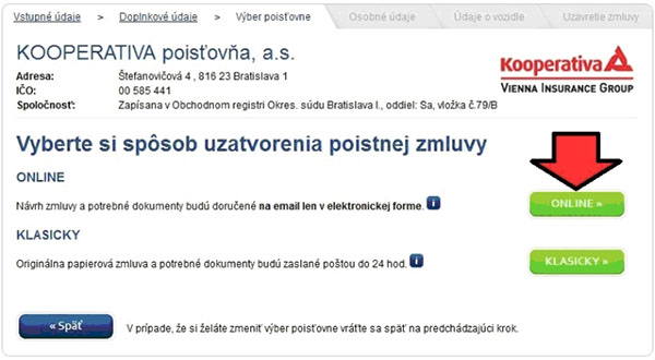 Komplexné PZP online už aj u Kooperativy!