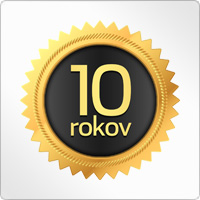 Emblém 10 rokov - súťaž Vyhrajte 10xPZP!