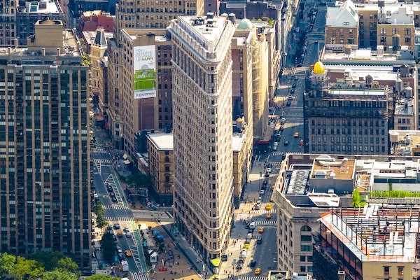 flatiron building v new yorku